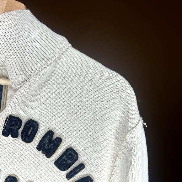 Y2K Abercrombie & Fitch Zip-Up Fleece Sweater - Picture 7 of 7